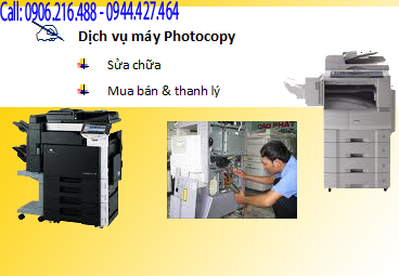 Dịch vụ máy Photocopy